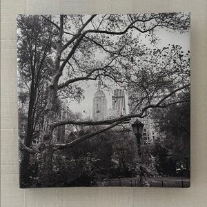 Original Photography New York Cityscape Black and White Canvas
